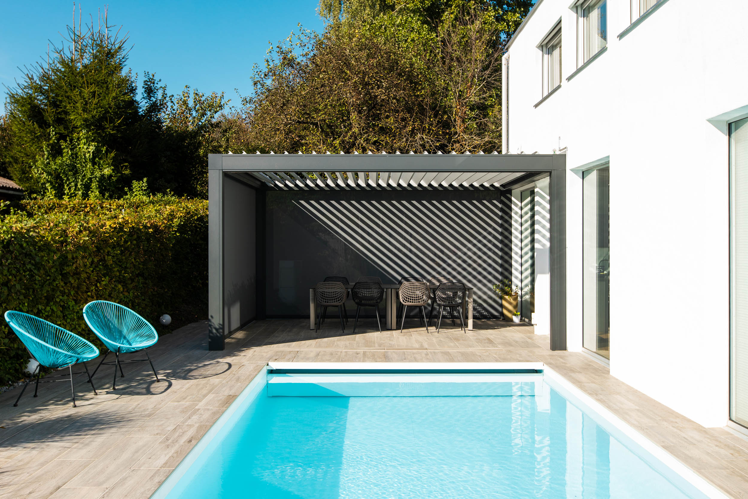 CEMA – Pergola bioclimatique