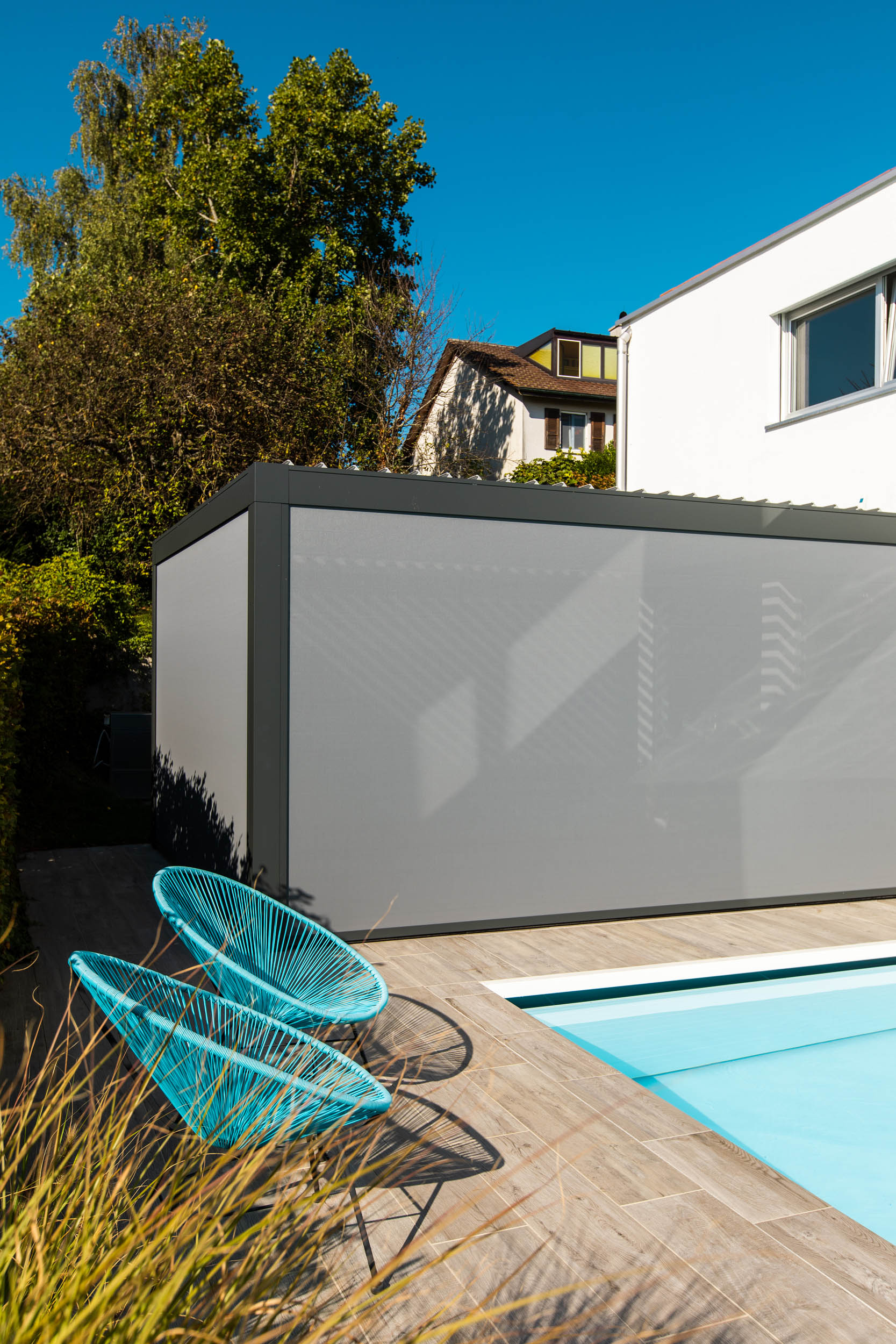 CEMA – Pergola bioclimatique