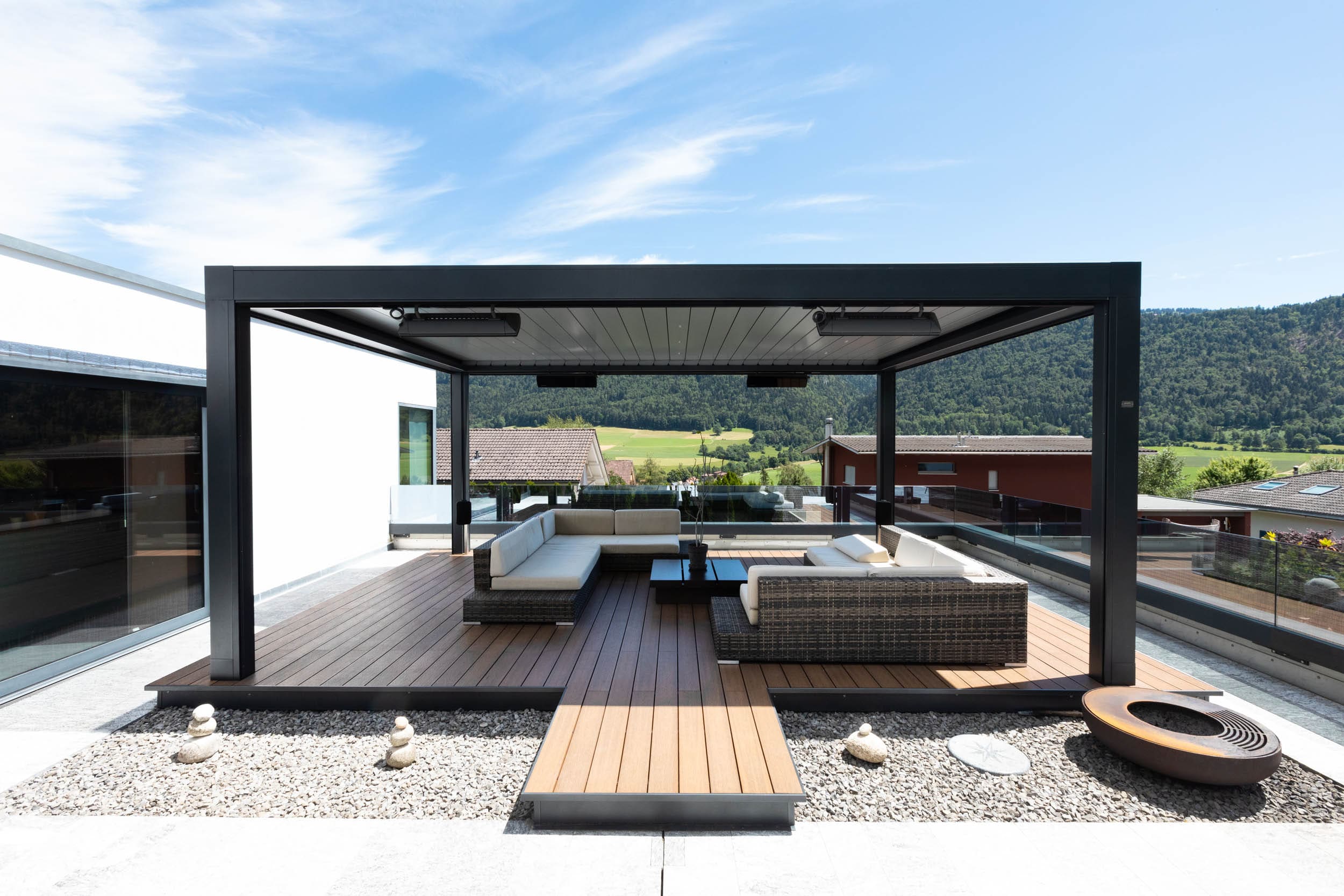 DELU – Pergola bioclimatique