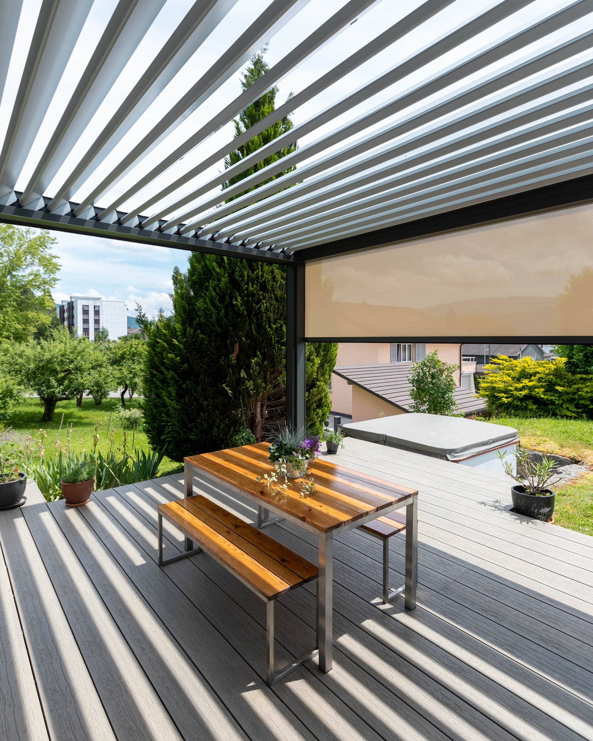 SOMA – Pergola bioclimatique