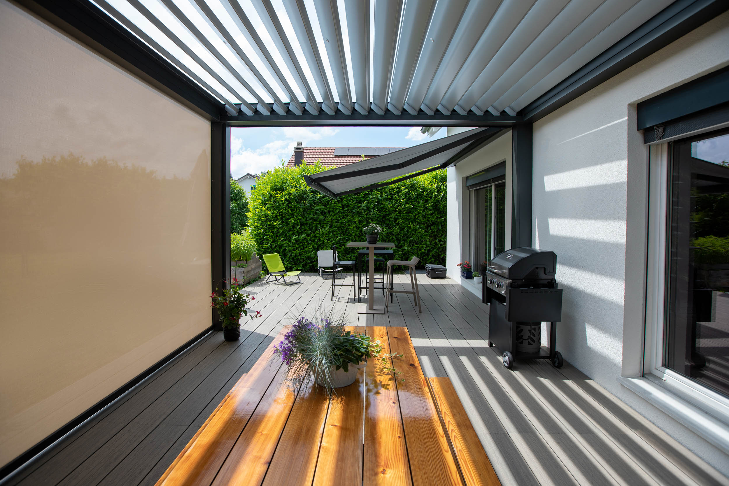 SOMA – Pergola bioclimatique