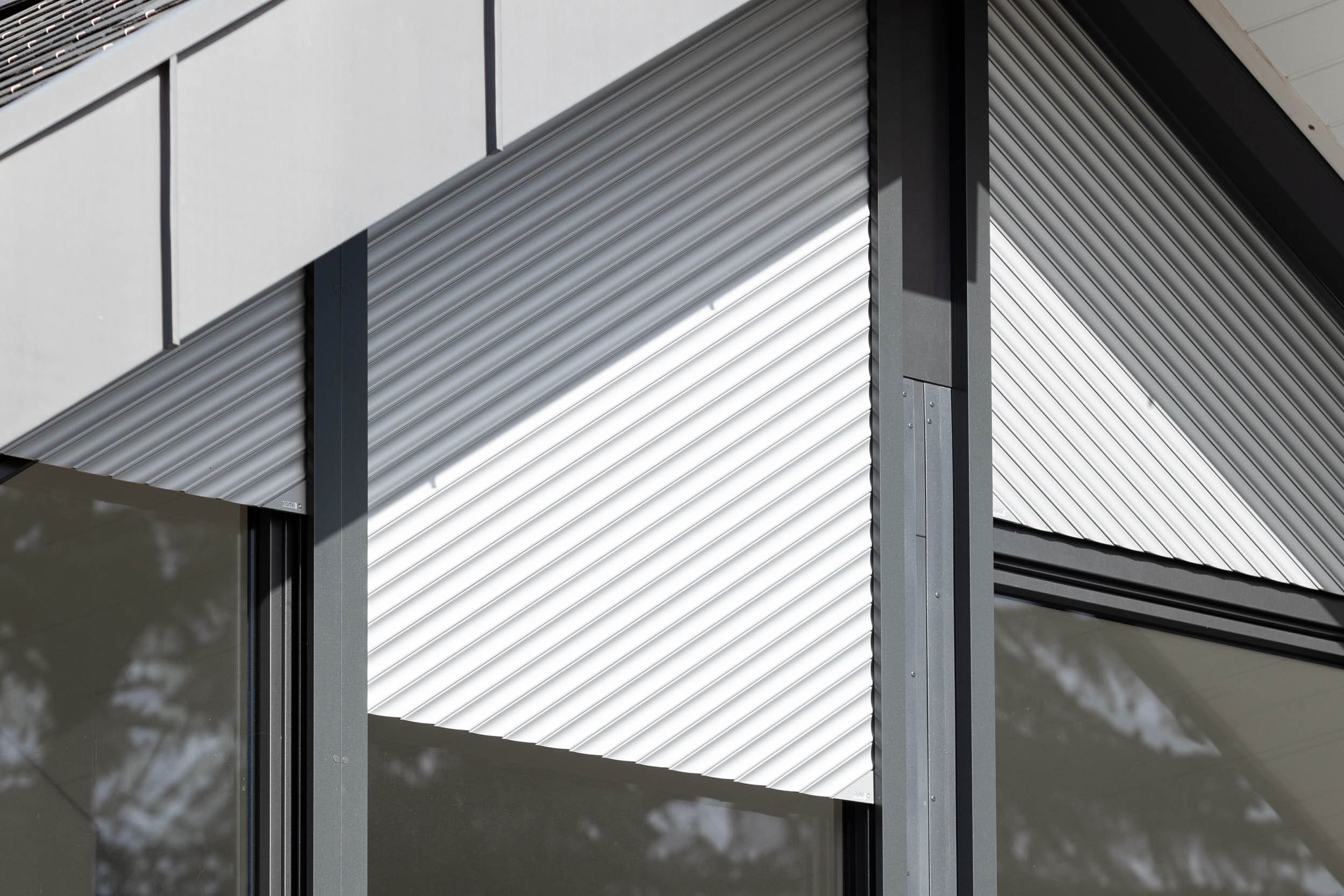 Lamelles orientables de forme