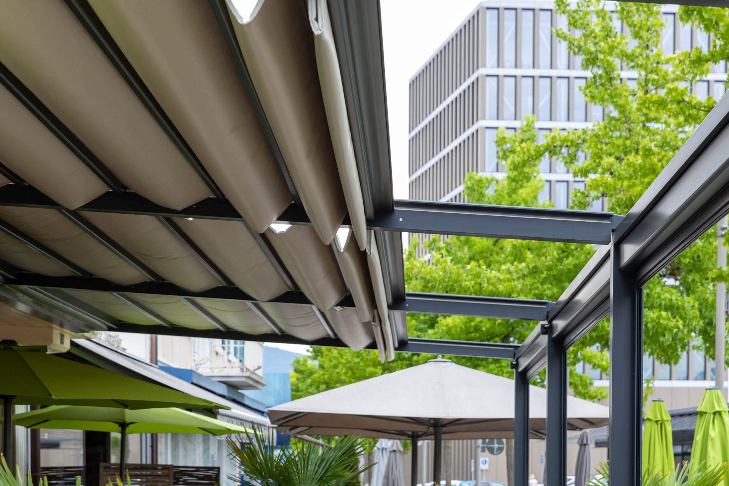 WERT – Pergola rétractable